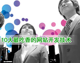 Web领域10大最吃香的网站开发技术