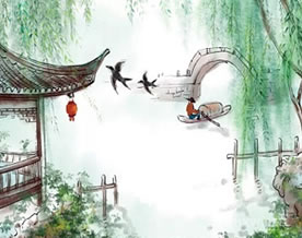 杜甫：江村｜jiāng cūn