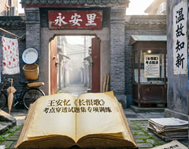 王安忆《长恨歌》考点穿透试题集专项训练